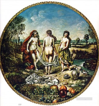 Giorgio de Chirico Painting - nymphs Giorgio de Chirico Metaphysical surrealism